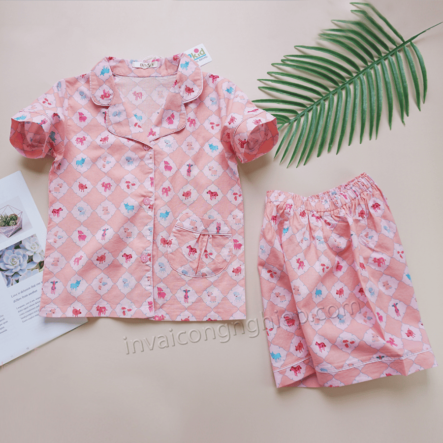 in đồ bộ trẻ em